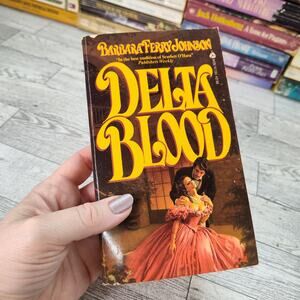 Delta Blood by Barbara Ferry Johnson 1977 Avon Paperback Vintage Romance‎ PB
